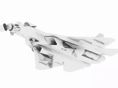 SU-57 Felon  3D model