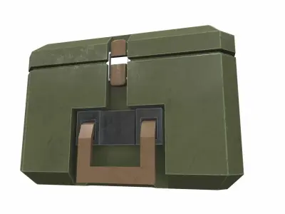 Military box 02 3D model