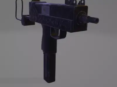 Mac-10 3D model purchase