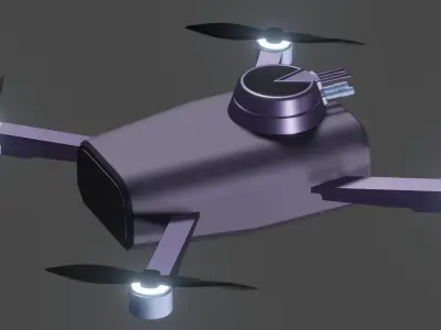 Drone 3D model 10