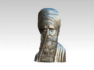 Bhindranwale Portrait  3D print model