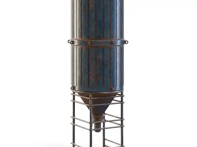 Factory Container 3D model