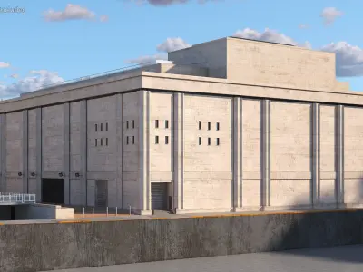 David Koch Theater 3D model