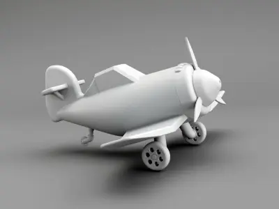 Plane 3D Print model STL 3D print model