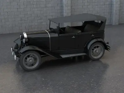 Gaz A 3D model