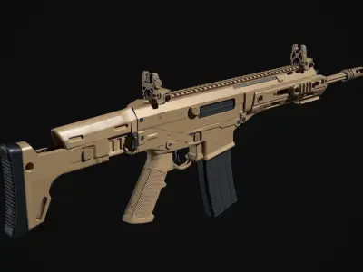 ACR V2 Low-poly 3D model