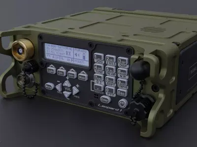 Military Radio 3D model purchase