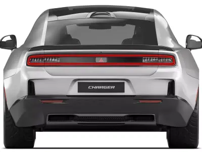 Dodge Charger Daytona 2024 3D model