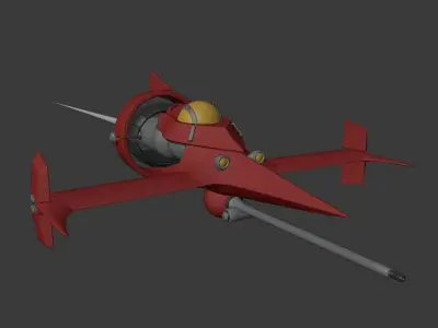 SpaceShip Swordfish II 3D print model