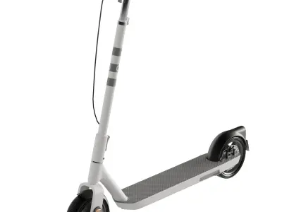Electric Scooter - Full Process and 3d Models 3D model