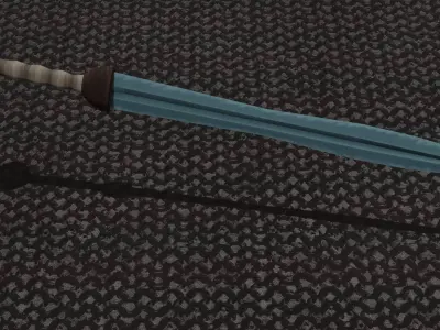Gladius sword Free low-poly 3D model purchase