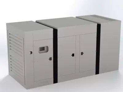 JENERATOR KABINI Low-poly 3D model