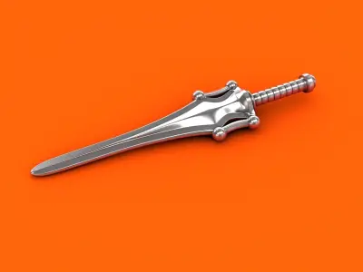 MOTU HE-MAN and SHE-RA Sword 3D model