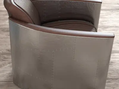 Mini Aviator Armchair 3D model purchase