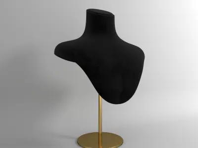 Neck Mannequin 3D model