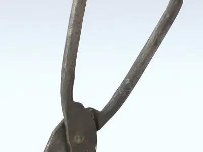 Wire Cutters High Poly 3D model