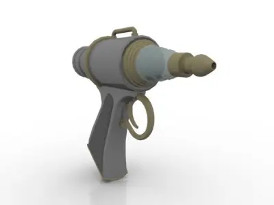 Toy Zappy Gun Free low-poly 3D model