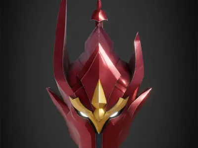 Solo Leveling Igris Helmet for Cosplay 3D print model