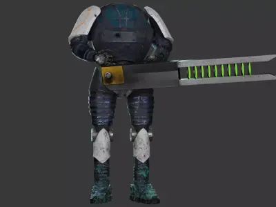 Mech Armor 3D model