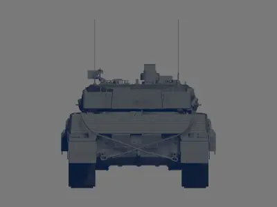Leopard 2A6 3D model