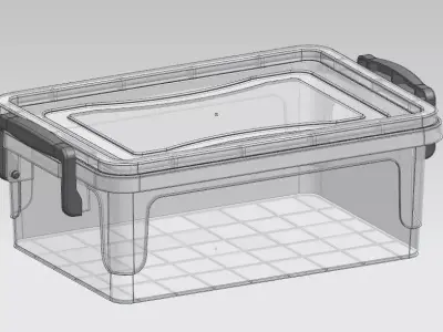 storage container 3D model