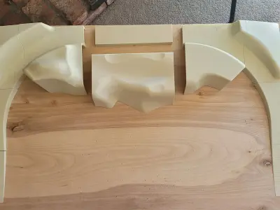 Extension Tunnel Files for 4 ft x 2 ft N-Scale Layout Ramp-01 3D print model