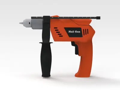 Nail Gun 3D model