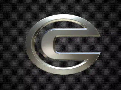 campagna logo 3D model