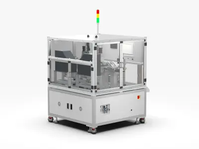 Automatic Double Shaft Lock Screw Machine 3D model