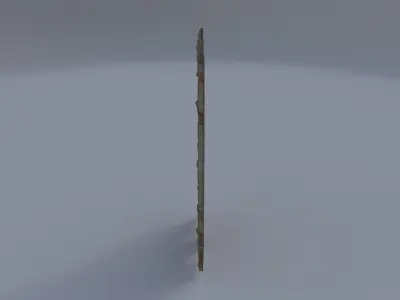 Gem-Encrusted Mirror Frame 3D model