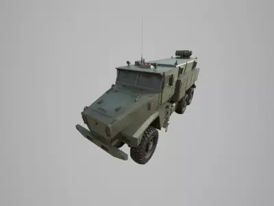 ural typhoon 3D model