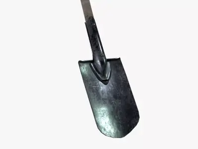 Shovel 3D model 6