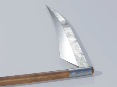 Scythe Free low-poly 3D model purchase