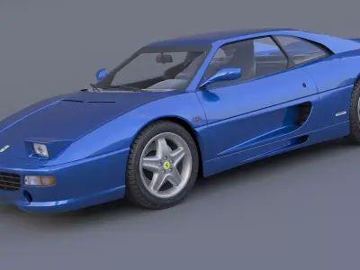 1995 Ferrari F355 Challenge 3D model