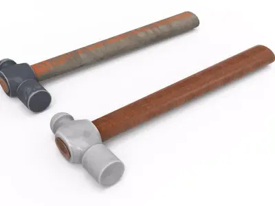 Hammer Lowpoly VR Low-poly 3D model