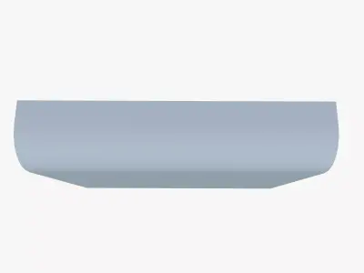 Steel Fence Low-poly 3D model purchase