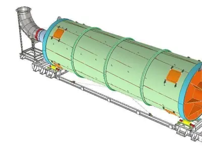 Tambur dryer 3D model