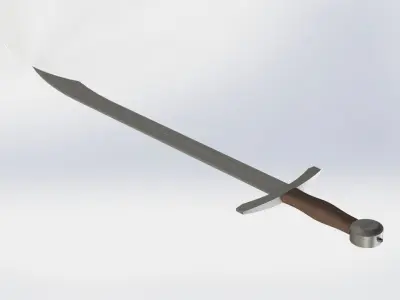 WG 7002 - Cleaver Low-poly 3D model