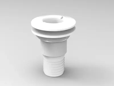 Thru-Hull Fitting 3D model