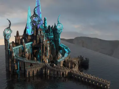 Ice Palace 1 3D model