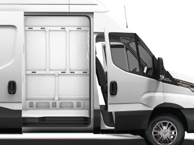 Iveco Daily Van L4H3 HQ Interior 2025 3D model