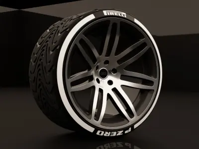 Audi Rims 3D model