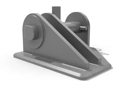 Smit Towing Bracket 3D model
