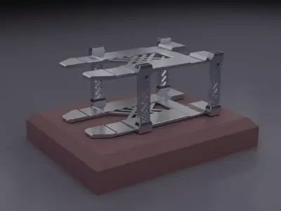 Lego Indy Car Stand 3D print model