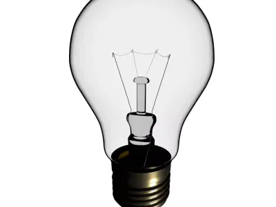 Incandescent lamp 3D model