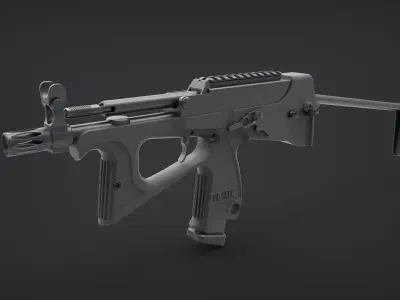 PP-2000 gun 3D model