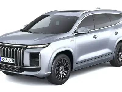 Jetour X90 Pro 2026 3D model