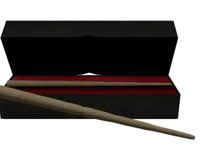 Katie Bell wand 3D model