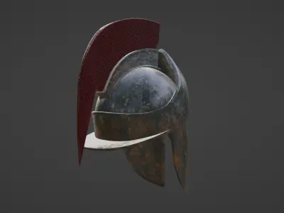 Spartan Helmet  3D model