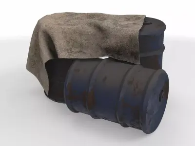 barrels 02 3D model
